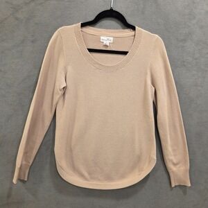 Shrinking Violet Sweater Women's Size Medium Classic Comfy Cozy Warm